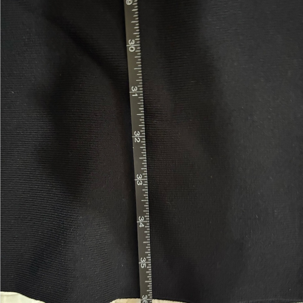 Morgan de Toi Black Dress with Red and Blue Details Large - Picture 12 of 13